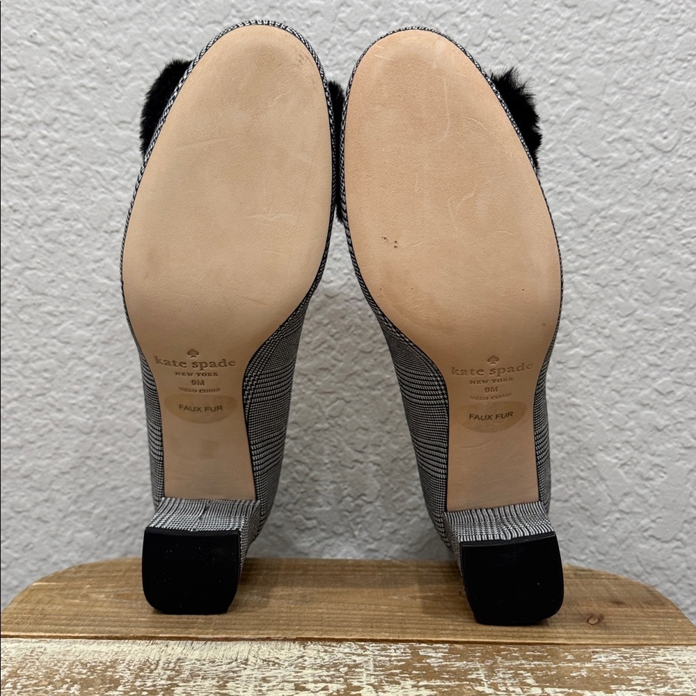 Kate Spade Carine Princess Of Wales Houndstooth Pump Size 9 NEW - Picture 6 of 8